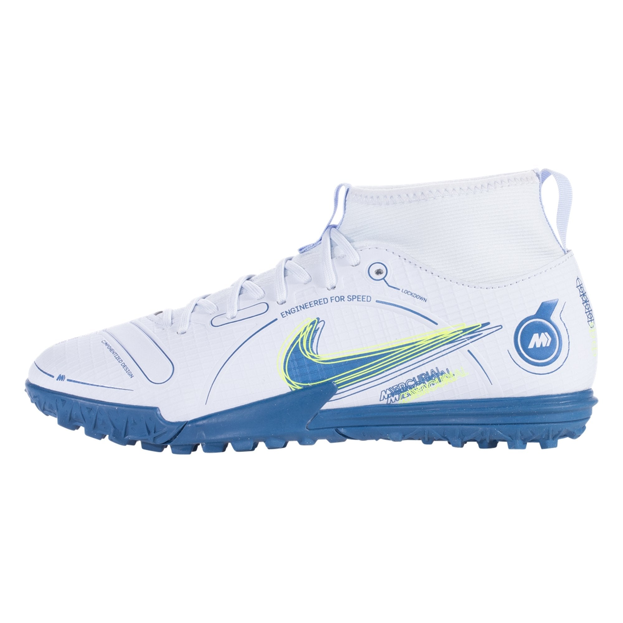 Nike Jr Superfly 8 Academy TF Grey/Blue